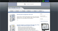 Desktop Screenshot of biromatik.si