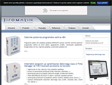 Tablet Screenshot of biromatik.si